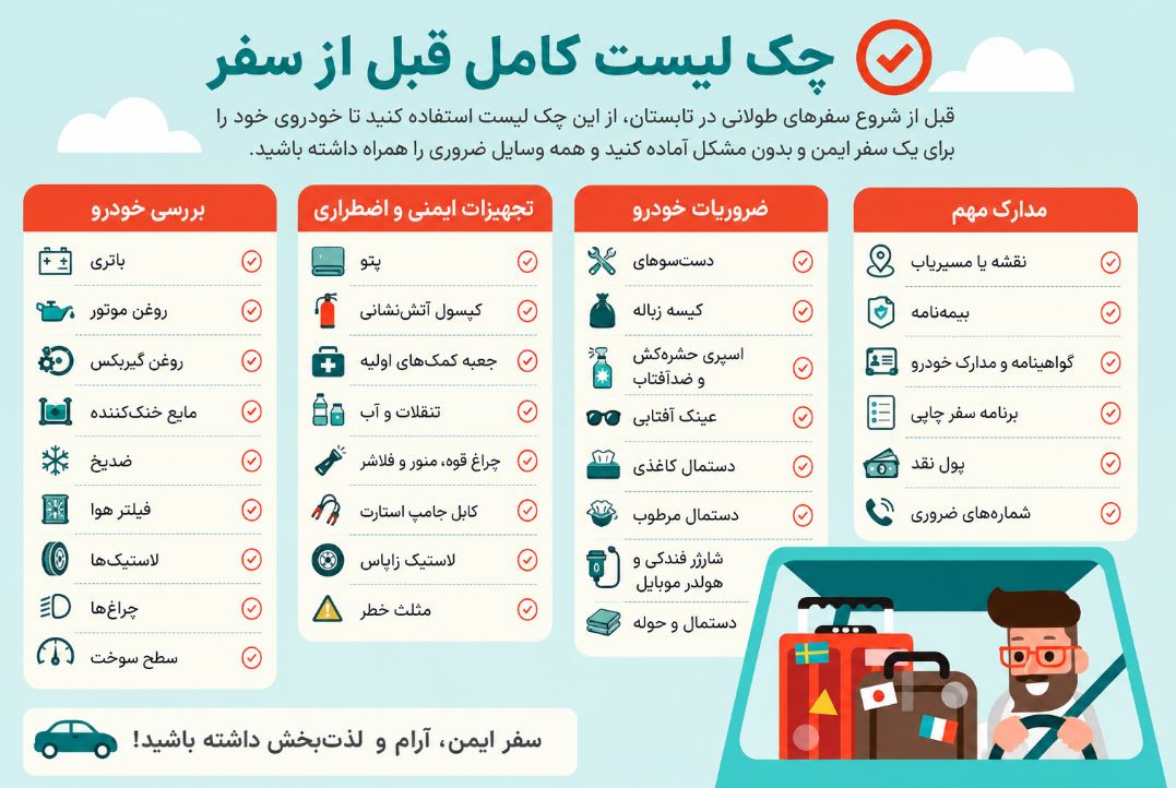 نکات طلایی برای جلوگیری از گیر کردن خودرو در جاده